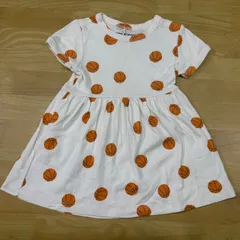 ミニロディーニバスケ柄ワンピース◎美品◎サイズ9-18Mのサムネイル