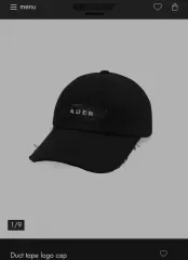 ADER ERROR アーダーエラー ウール 帽子 Duct tape ロゴキャップ A1 サイズのサムネイル