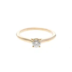 カルティエ(Cartier) 1895 ソリテール ダイヤモンド リング K18イエローゴールド(K18YG) ファッション ダイヤモンド バンドリング ゴールドのサムネイル