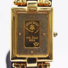 ELGIN クレジットスイス インゴット 腕時計 FK-581-P 不動 - メルカリ