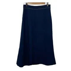 HUGOBOSS(ヒューゴボス) ロングスカート サイズIT：38A レディース美品  - ブルー×白 ステッチのサムネイル