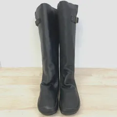 mooimooi / モイモイ ロングブーツ レディース Lサイズ EEE ブラック 黒 MADE IN JAPAN 日本製 ベルト付[OM03377]のサムネイル