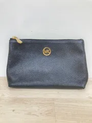 MICHAEL KORS/マイケルコース ポーチ ブラック/黒 MKロゴ ゴールド金具 小物入れ/マルチケース[OA04986]のサムネイル