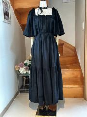 ヴィンテージ vintage ワンピース ドレス レース GUNNE SAX似 - メルカリ