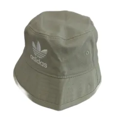 アディダスオリジナルス adidas originals トレフォイル バケットハット 帽子 バケハ ロゴ 刺繍 F 54-57cm グレー GN4905 /XZ ■GY99のサムネイル