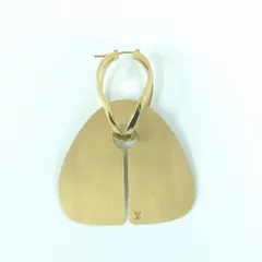 【片耳のみ】ルイヴィトン ブックル ドレイユ ワイルドLV ピアス MP2254 ゴールド トイツ製のサムネイル