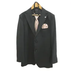 ヒロミチナカノ hiromichi nakano テーラードジャケット スラックス 子供服 フォーマル 160 グレー 格子柄 セットアップ 上着 ボトムス /YU ■GY99のサムネイル