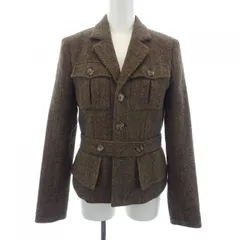 ポロラルフローレン POLO RALPH LAUREN belted wool tweed utility ジャケットのサムネイル