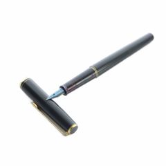 Montegrappa モンテグラッパ 万年筆 黒ラッカー軸 廃盤 レトロ - メルカリ