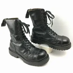 gripfast/グリップファースト　Vintage/イングランド製　スチールトゥ　ミドルブーツ　サイズ21.0-22.0程度〈黒/BLACK/ブラック〉　管No.A123のサムネイル
