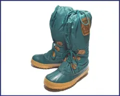 カナダ製★ソレル/SOREL スノーライオン★インナー付き/防水/ロング丈/スノーブーツ 24.0cm/WOS7  緑◆-n121のサムネイル