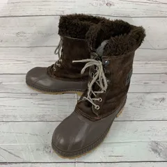 カナダ製★SOREL/ソレル★本革スノーブーツ【24.0/茶】インナー付き/防水加工◆WB8-07のサムネイル