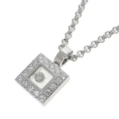 ショパール ハッピーダイヤスクエアネックレス/79/2896-20  【無料ギフトラッピング】【Aランク】【中古】のサムネイル