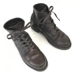 80s-90s?/Vintage★wolverine 1000mile/ウルヴァリン 1000マイルブーツ★レザーショートブーツ【25.5-26.0-26.5/茶/BROWN】クロムエクセル?/Vintage/Shoes◆bWB91-1のサムネイル
