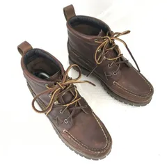 ラルフローレン/RALPH LAUREN★本革/ショートブーツ【6B/22.0-23.0程度/茶/BROWN】ワーク/トレッキング/boots/Shoes◇bWB70-10のサムネイル