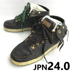 グラビス/gravis★内ボア/着脱フリンジ付き/ショートブーツ【レディース/24.0/濃茶/dark brown】ハイカットスニーカー/Shoes◆sZ-194のサムネイル
