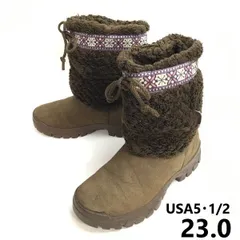 オーシャンパシフィック/Ocean Pacific★極暖！ミドル丈/ボアブーツ【レディース/size:5.5/23.0/茶/brown】Boots/Shoes◆sWB110-10のサムネイル