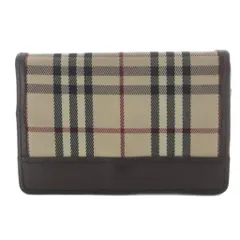 バーバリー BURBERRY カードケース パスケース ノバチェック キャンバス ベージュ /YO27 ■GY35のサムネイル
