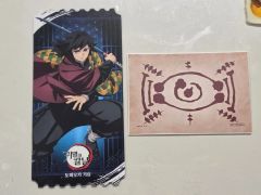 鬼滅の刃 ufotable 冨岡義勇 岡山togo アクリルスタンド 缶バッジ