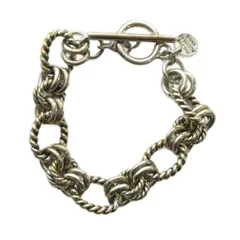 フィリップオーディベール PHILIPPE AUDIBERT ブレスレット アクセサリー バングル ロゴ シルバー色 ■GY18 /MQのサムネイル