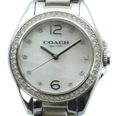 コーチ COACH CA.67.7.14.0906S 腕時計 ウォッチ クォーツ シェル文字盤 ロゴ シルバー色 ■GY11 /MQのサムネイル