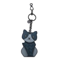 ボッテガ・ヴェネタ ネイビー キーホルダー - メルカリ