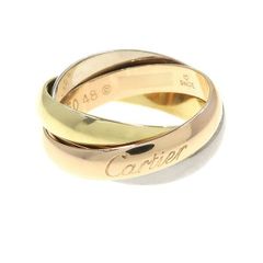 Cartier トリニティリング クラシック カルティエ 58 約18号 - メルカリ