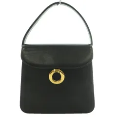 ジュンコシマダ JUNKO SHIMADA ハンドバッグ レザー サークルロゴ 金具 黒 ブラック /SS ■OS ■GY13のサムネイル