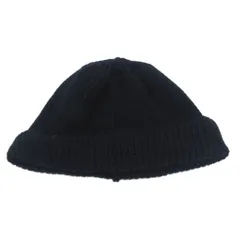 クーティー COOTIE 帽子 ニット帽 ニットキャップ ニットワッチ 絹 シルク 黒 ブラック /HO21 ■GY03のサムネイル
