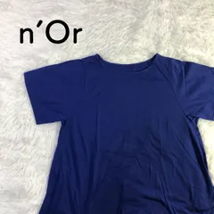 n'Or 半袖トップス チュニック ブルー系 Uネック Fサイズのサムネイル
