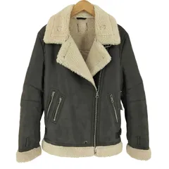 ベルシュカ BERSHKA フェイク ムートン ジャケット レディース  表記無のサムネイル