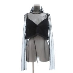 25SS sacai サカイ ブラックボーダーシースルー 半袖 Tシャツ - メルカリ