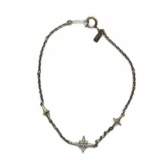 スタージュエリー STAR JEWELRY ブレスレット アクセサリー バングル ロゴ Silver925 シルバー色 ■GY18 /MQのサムネイル