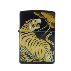 ジッポー ZIPPO 2007年代 オイルライター ロゴ たばこ 喫煙具 小物 火花確認済 黒 ブラック ■GY18 /MQのサムネイル