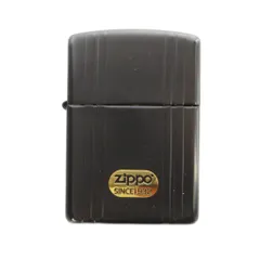 ジッポー ZIPPO オイルライター ロゴ 喫煙具 タバコ 小物 火花確認済み 黒 ブラック ■GY18 /MQのサムネイル