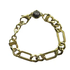 ディーゼル DIESEL ブレスレット アクセサリー バングル Dロゴ ゴールド色 ■GY18 /MQのサムネイル