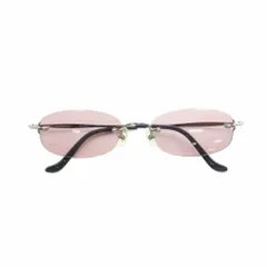 バーバリー BURBERRY リムレス カラーレンズ サングラス 眼鏡 53□19-138 シルバーカラー BB-2225 /MI ■GY11のサムネイル