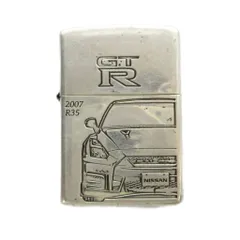 ジッポー ZIPPO オイルライター 喫煙具 タバコ GTR 火花確認済み シルバー色 ■GY17 /MQのサムネイル