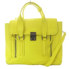3.1 フィリップリム 3.1 phillip lim パシュリ Pashli サッチェルバッグ トートバッグ ショルダーバッグ 2way レザー イエロー /YO3 ■GY18のサムネイル