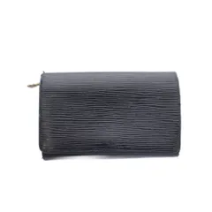 ルイヴィトン LOUIS VUITTON 財布 二つ折り 小銭入れ 札入れ レザー 本革 黒 ブラック 型押し エピライン /RI ■OS ■GY11 ■OHのサムネイル