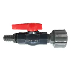 bath&bath コダマ樹脂 タマローリー タンク ドレン用 25A・1B 樹脂製 ボールバルブ ホース内径25ｍｍ 用 タケノコ付AR 9d91df7fのサムネイル