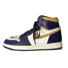 ナイキ エスビー NIKE SB Air Jordan 1 Retro High La To Chicago エアジョーダン1 ハイカット スニーカー シカゴ 26.5cm 白 黄 紫 CD6578-507 メンズのサムネイル