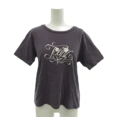 ジルバイジルスチュアート JILL by JILLSTUART Tシャツ カットソー FR 紫 パープル ラウンドネック 半袖 ロゴ /MXのサムネイル