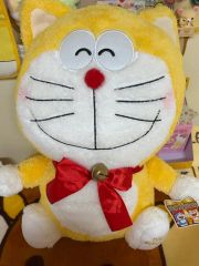 ドラえもん バースデー 黄色 耳付き ぬいぐるみ マスコット 他1個 2個セット 希少品】ドラえもん メガジャンボ バースデーぬいぐるみ 黄色 イエロー