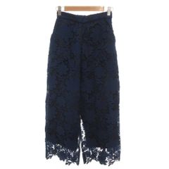 未使用品【スーパービューティー 】総レース パンツ ネイビー サイズ44