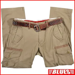 EDWIN エドウィン カーゴパンツ ワークパンツ W34 カーキ M ベージュ y2k 古着 バイク メンズ エドウィン_ウエスト83cmから87cm一覧←SEULB屋着古← HS749のサムネイル