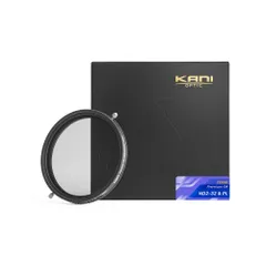 新品 KANI 72mm 可変NDフィルター ZeroSharpシリーズ ND2-32+PL 減光効果最大5絞り分 多用途フィルター 色再現性向上 高濃度時X状ムラ抑制 低反射 撥水 撥油 防汚 ナノコーティング 817570のサムネイル