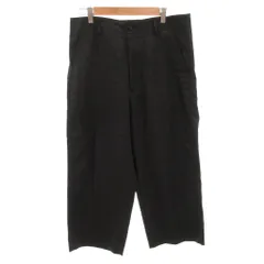 ビューティフルピープル beautiful people コットンギャバジン ベルテッドパンツ スラックス ワイド 40 黒 ブラック 1315105009 /FFのサムネイル