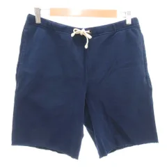 ポロ バイ ラルフローレン Polo by Ralph Lauren タグ付き スウェットパンツ ハーフ ショート S イージー ロゴ 紺 ネイビー /AEのサムネイル