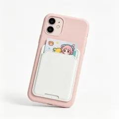 スマホ カードケース カードポケット スマホ かーど収納 薄型 背面ポケット カードケース 張り付け 落下防止 取り外し可能 全機種対応のサムネイル